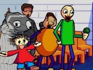 FNF: Algebra but Baldi Sing It Online Rhythm Game