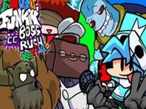 FNF vs Castle Crashers Boss Rush REVIVED Online Rhythm Game