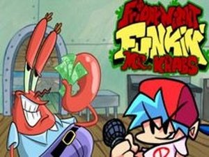 Friday Night Funkin VS Mr. Krabs Online Rhythm Game Arcade Game