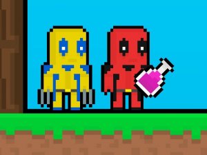 Redpool Skyblock 2 Player Online Co-op Adventure Game