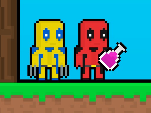 Redpool Skyblock 2 Player Online Co-op Adventure Game