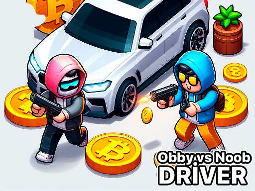 Obby vs Noob Driver Online Arcade Game