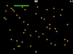 Centipede Attack 2D Online Arcade Game