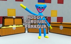 Huggy Parkour Running Adventure