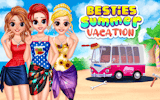 Besties Summer Vacation: Princess Beach Trip