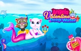 Cat Girl Valentine Story Deep Water - Love Potion Adventure Puzzle Game
