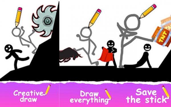 Line of Safety: Stickman Logic Puzzles