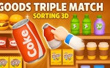 Goods Triple Match - Sorting 3D Puzzle Game Online