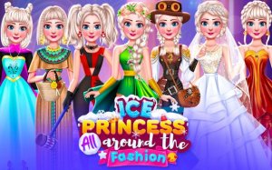 Ice Princess All Around The Fashion Dress Up Online Game