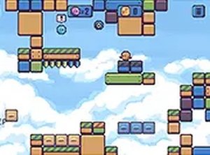 Jumping Cube Rescue Platformer